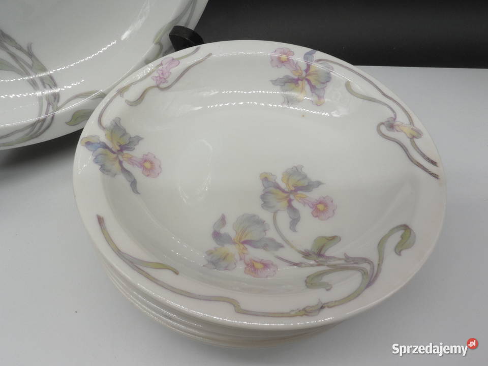 Patera Konfiturówki talerzyki 6 Rosenthal wzór Porcelana i szkło Raszków