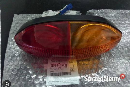 Lampa tylna prawa kubota m4072 pomorskie Kobylnica sprzedam