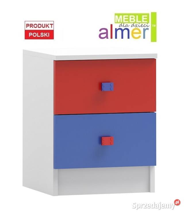 BRICKS N18 szafka nocna dziecięca 40x40 w50 świętokrzyskie Jędrzejów