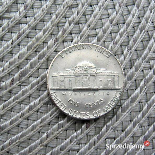 USA 5 Cent 1976r D Ładna Kalisz