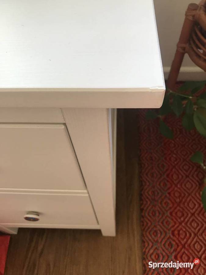 Drewniane biurko z nadstawką IKEA HEMNES 155x65 mazowieckie Warszawa sprzedam