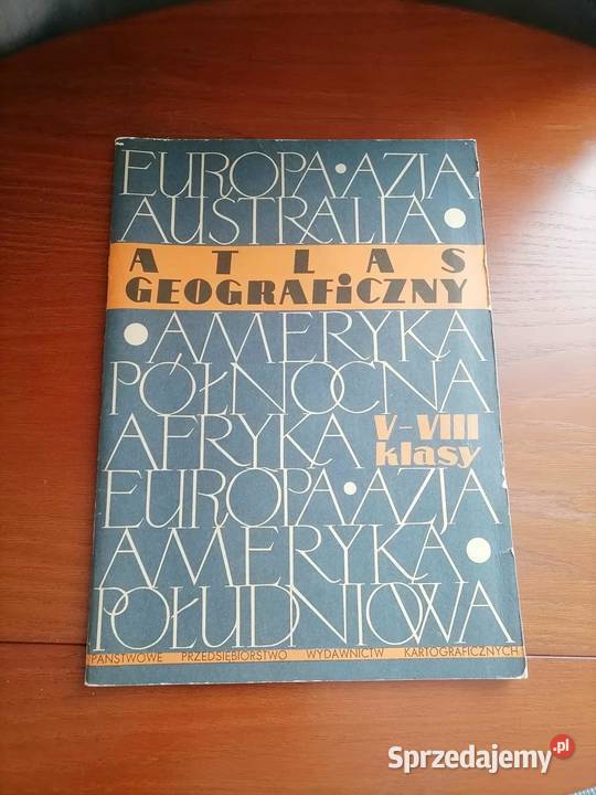 Atlas Geograficzny 1969 Wałbrzych