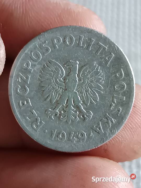 Sprzedam monete 50 groszy 1949 mala skretka Chełm