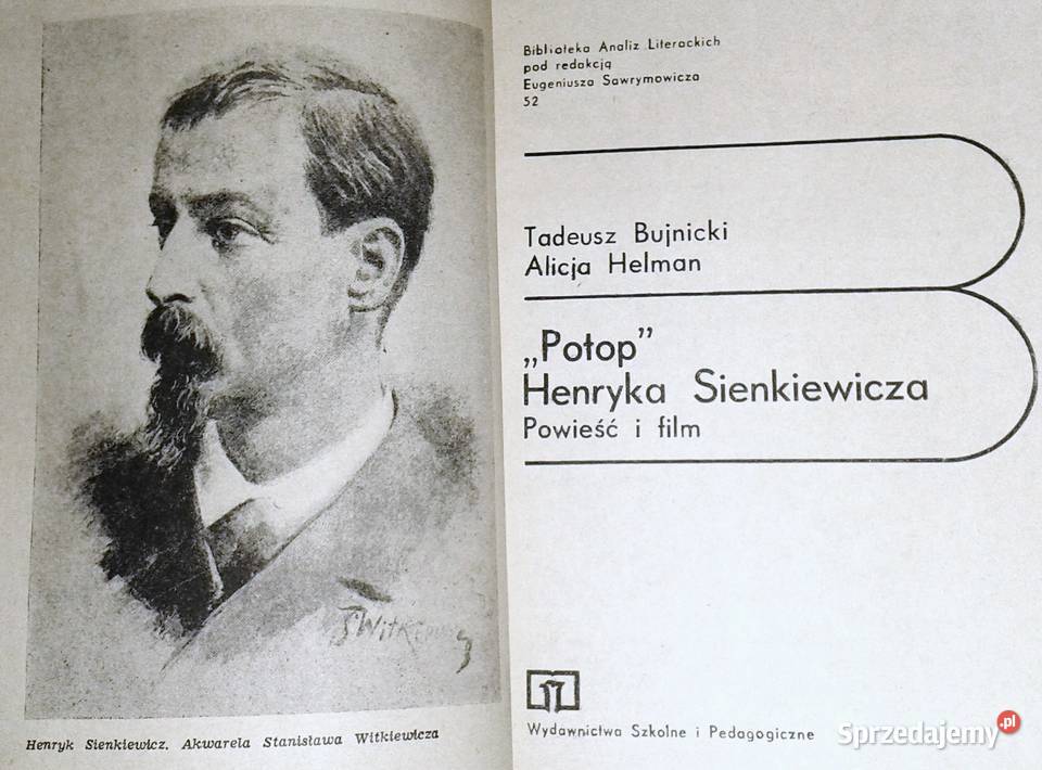 Potop Henryka Sienkiewicza T Bujnicki Alicja Chełm