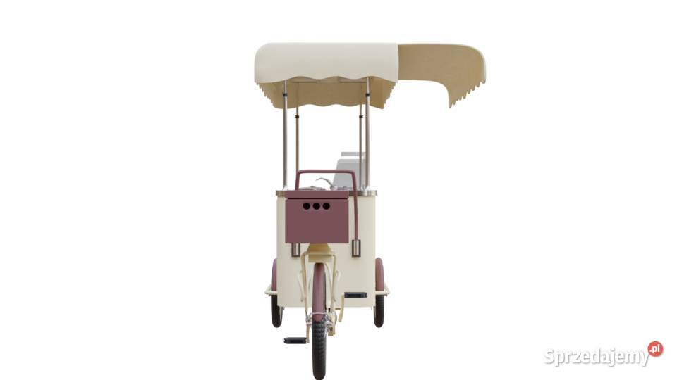 Rower do lodów Riksza gastronomiczna 64 kuwety Gastronomia Łódź