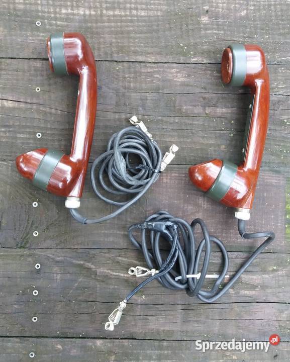 Wojskowy telefon bezbateryjny armii francuskiej Tarnów