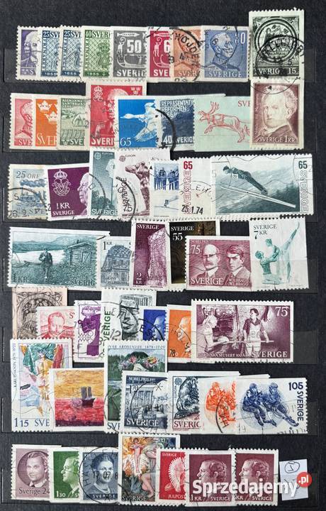 Znaczki Swecja 1933 50 Warszawa