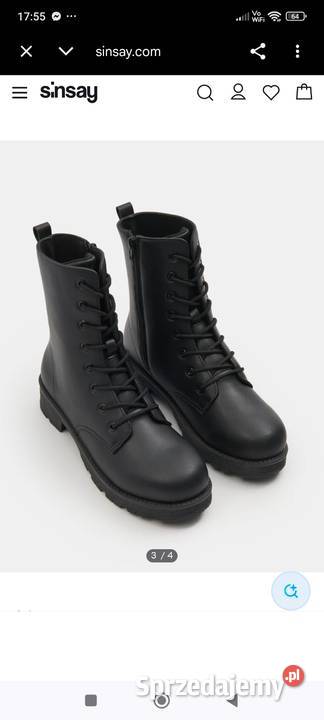 Buty botkii Sinsay małopolskie Brzeszcze