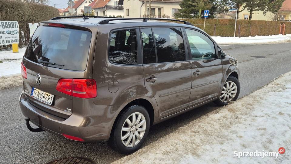VW TOURAN 16 TDI ZAREJESTROWANY KLIMA ELEKTRYKA aluminiowe felgi