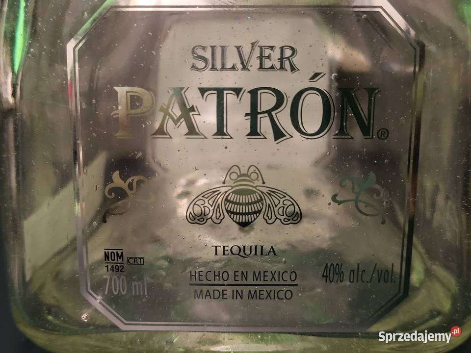 Silver Patrón z Certyfikatem 07l PUSTA