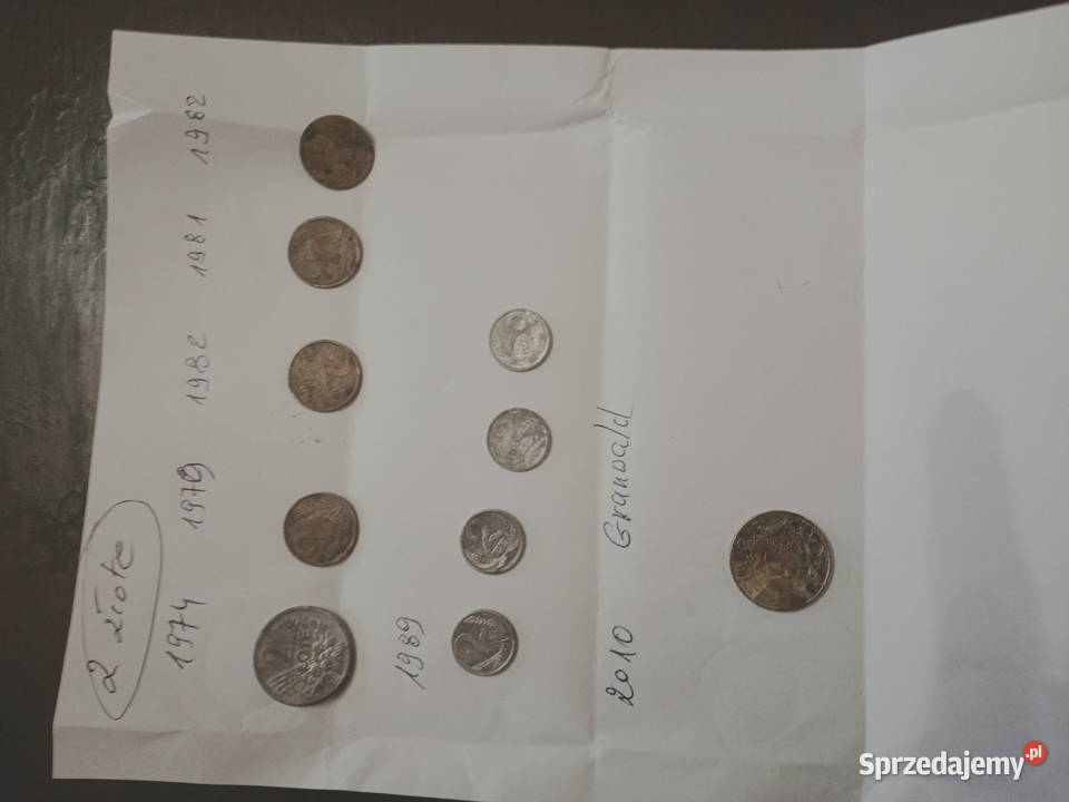 Monety z PRL różne Numizmatyka Radziejów