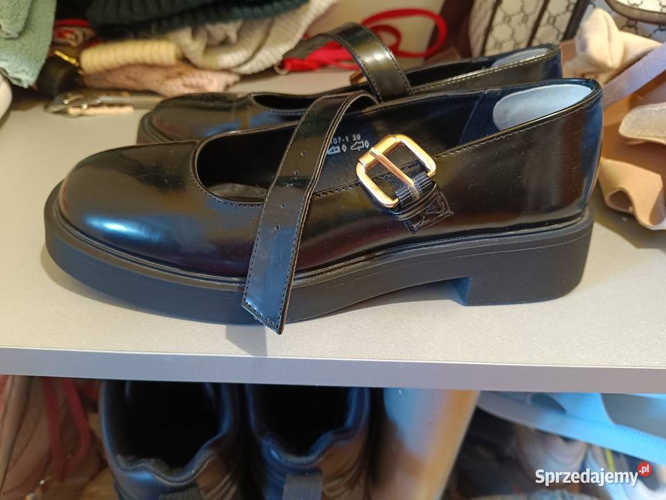 Buty czarne rozmiar 39 Radom