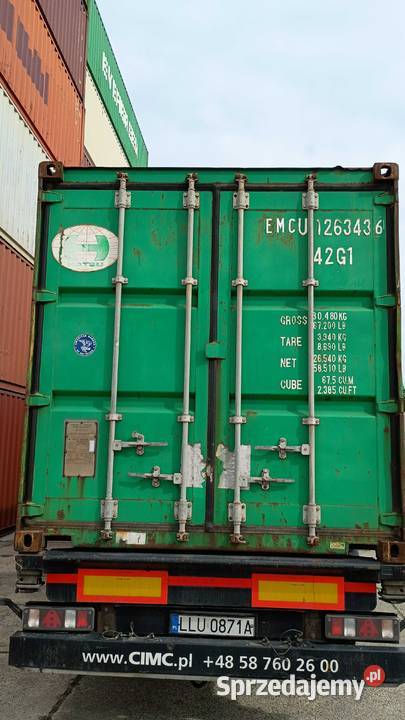 Sprzedam kontener morski magazynowy 40DC Używane Warszawa
