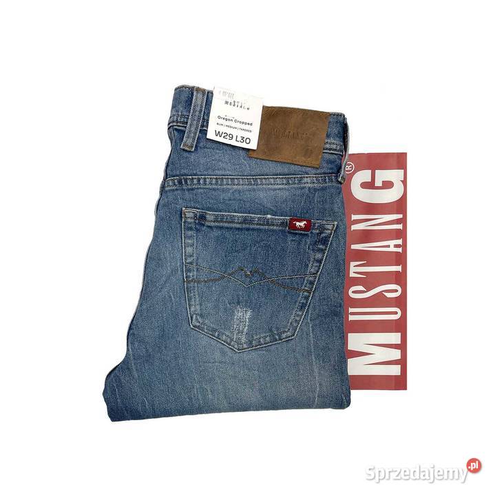 Spodnie męskie jeansy Mustang Oregon Cropped 434 Łódź