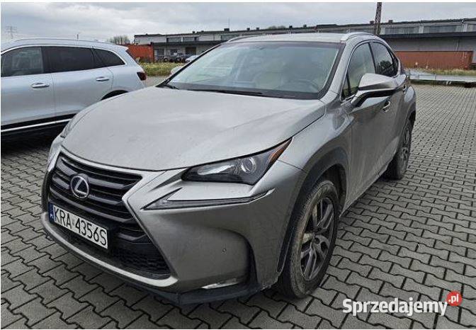 Lexus NX 300h sprzedaż syndyka nieuszkodzony Kraków