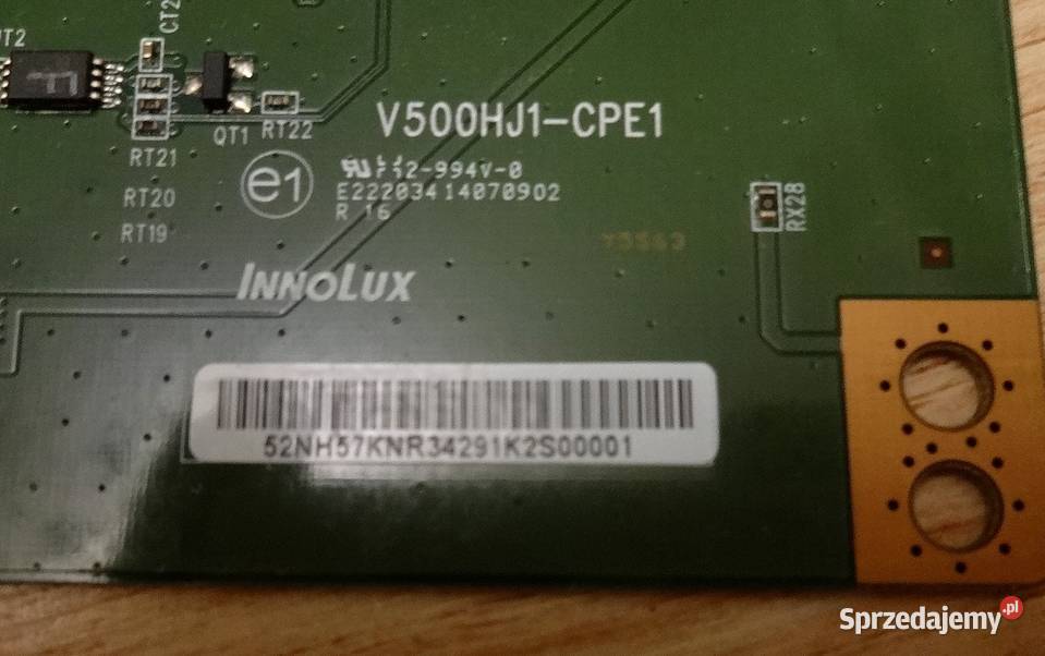 LG 50LB582VZJ TCON V500HJ1CPE1 INNOLUX zachodniopomorskie Szczecin