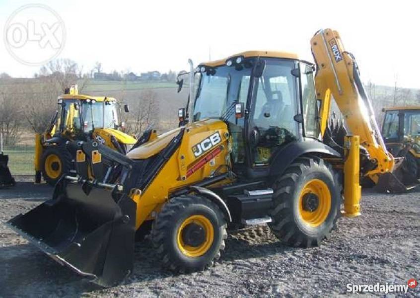 Usługi koparką ładowarką JCB 3CX TANIO Piotrków łódzkie Piotrków Trybunalski usługi budowlane