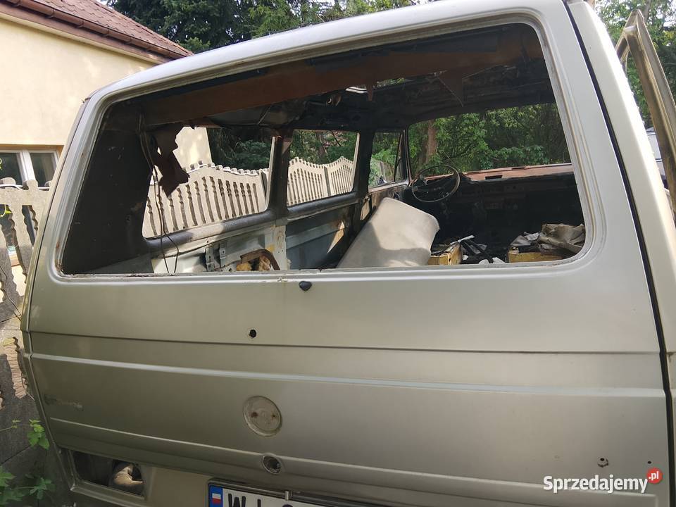 Klapa tylna volkswagen t3 z miejscem na znaczek osobowe Józefów sprzedam