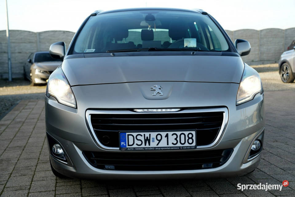 Peugeot 5008 ALLURE automat6 nawi PANORAMA Rok produkcji 2015 Otmuchów sprzedam