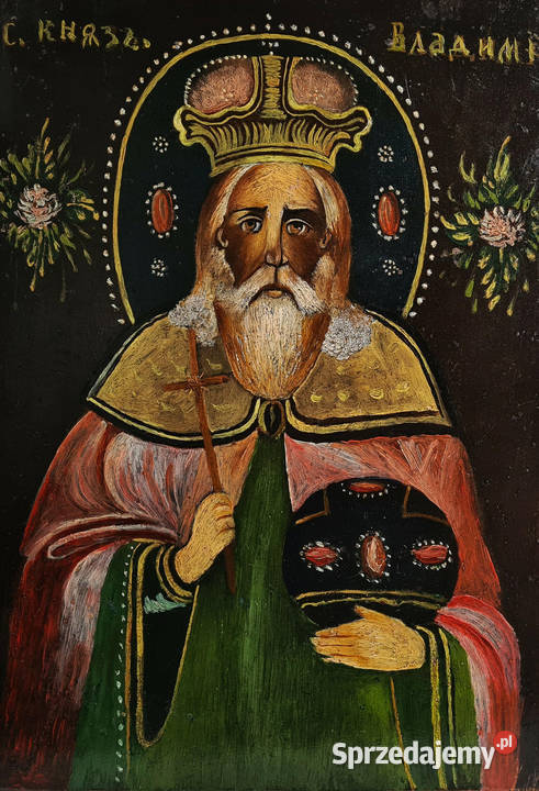 Ikona Święty Włodzimierz 027 Warszawa
