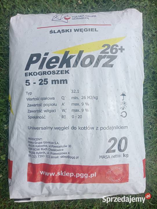 Ekogroszek z PGG 30 worków 600 Aleksandrów Kujawski