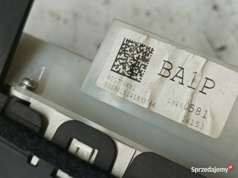 LICZNIK 13460581 20 D Opel Zafira III 2011 Liczniki i zegary