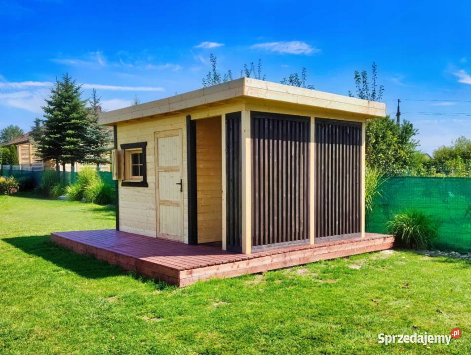 Drewniany Domek Narzędziowy 45x3 Ogrodowy Ząbkowice Śląskie