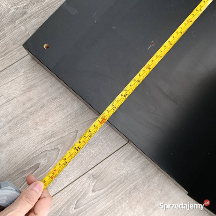 półka regał szafka Ikea czarna