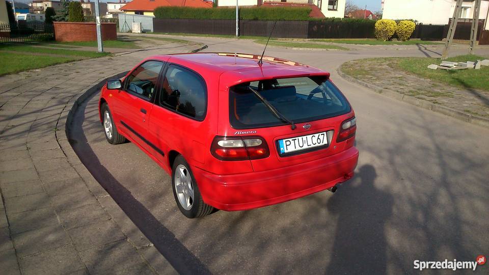 Nissan Almera 20 gti n15 lpg elektryczne szyby wielkopolskie Turek sprzedam