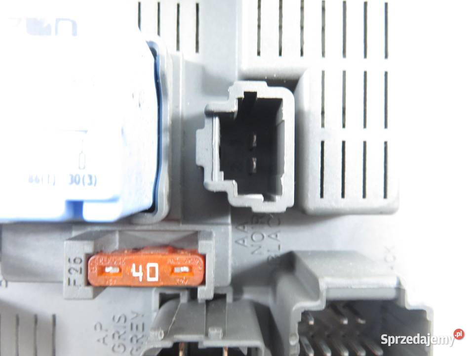 BSI CITROEN C8 EA EB 20 HDi RHT DW10ATED4 Skrzynki bezpieczników