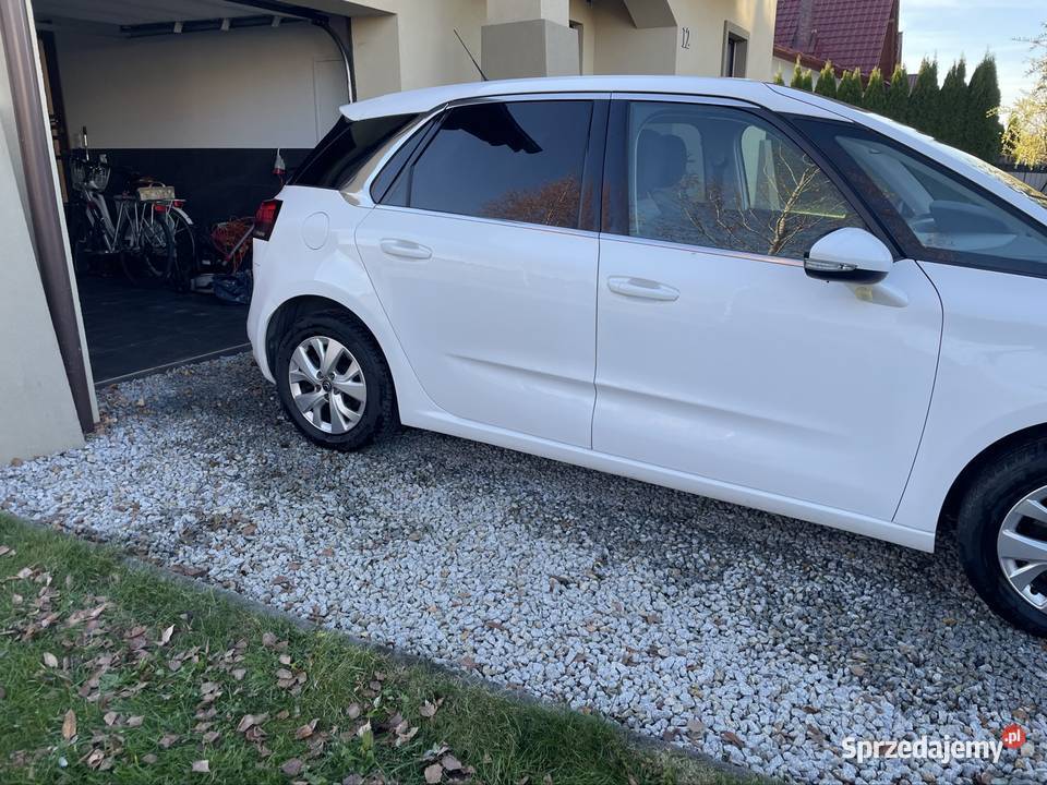 Biały C4 Picasso Intensive 16 blueHDI 120 PDC x2 1600cm3 Paczków