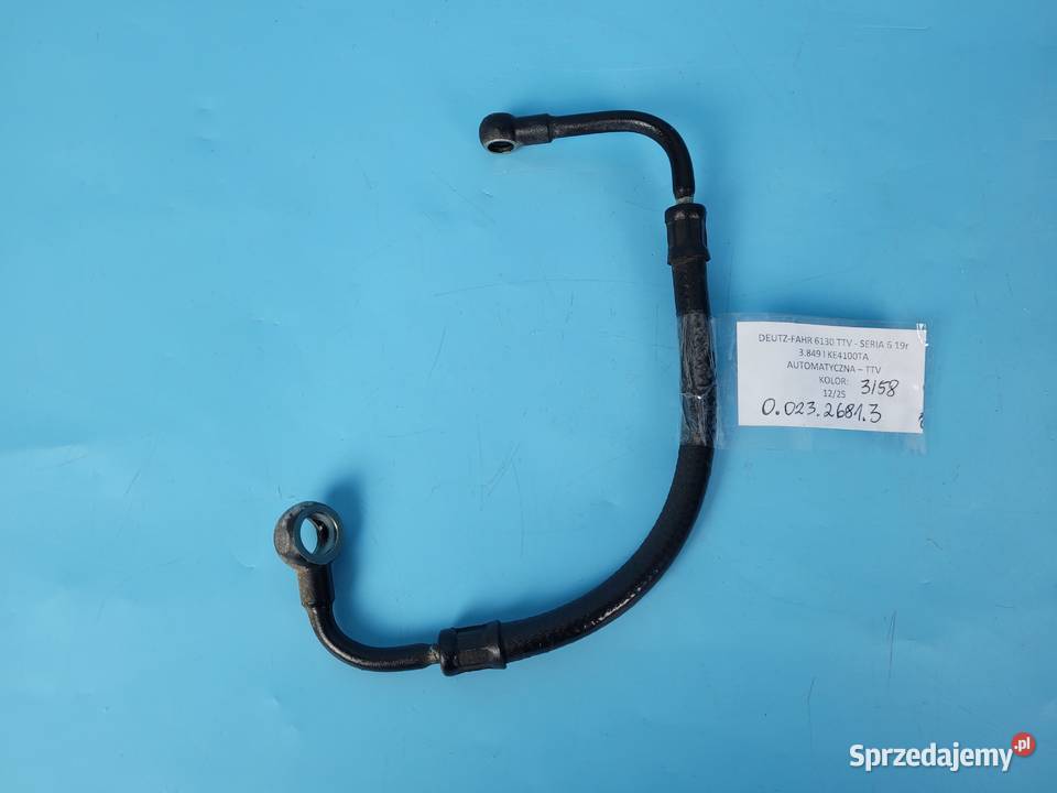 DEUTZFAHR 6130 TTV PRZEWÓD RURA SPRĘŻARKI Kolno