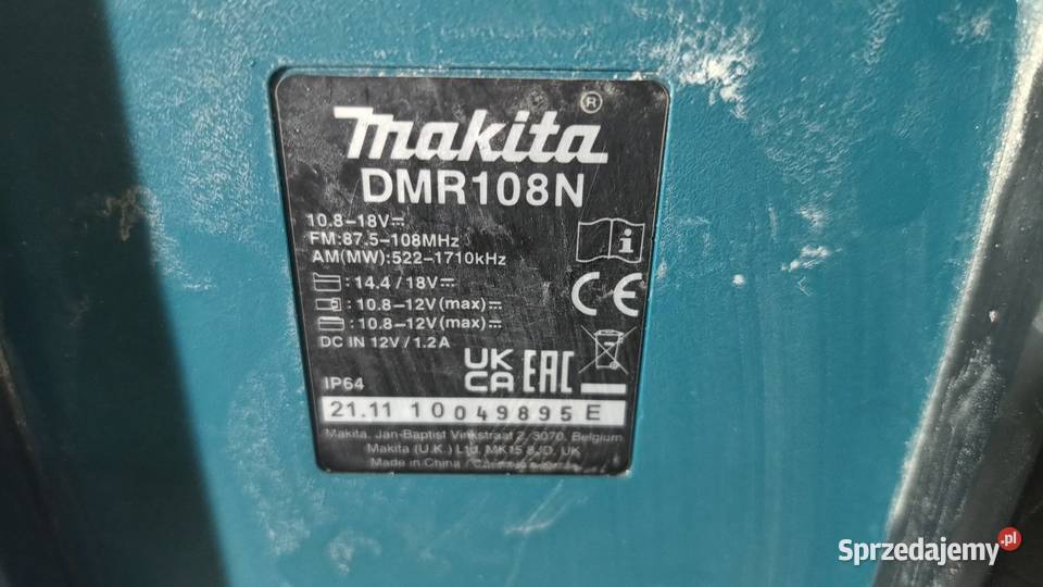 Radio budowlane MAKITA śląskie Katowice