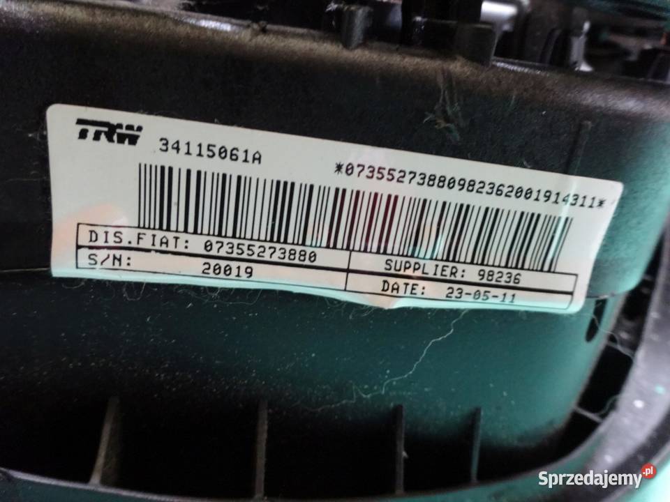 LANCIA DELTA SE III LIFT 14 B 13r AIRBAG