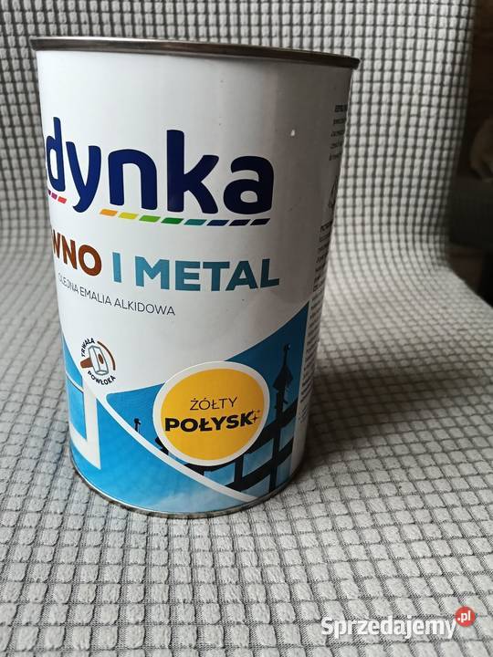 Farba olejna żółta 09l podkarpackie Dębica