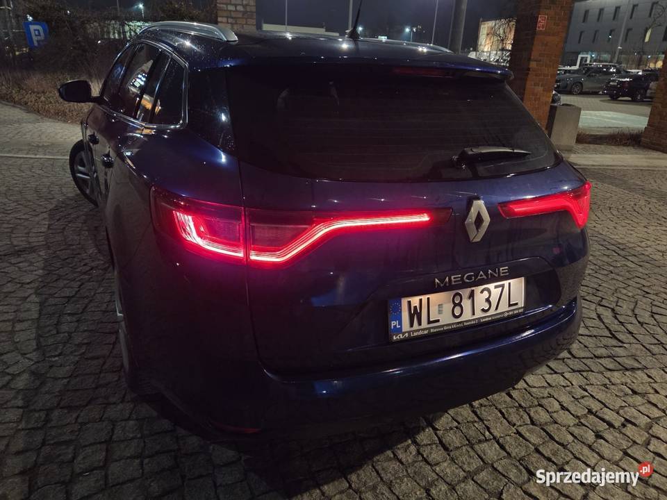Renault Megane IV kombi 15 tdci niebieski Pabianice sprzedam