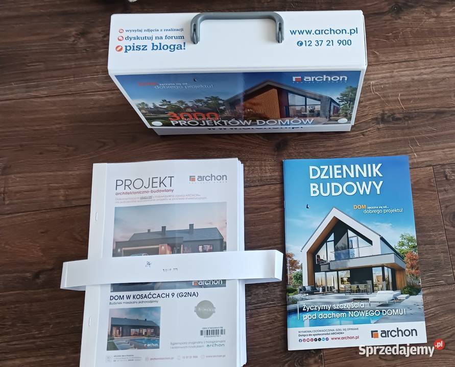 Sprzedam oryginalny projekt domu Dom w kosaćcach Marki sprzedam