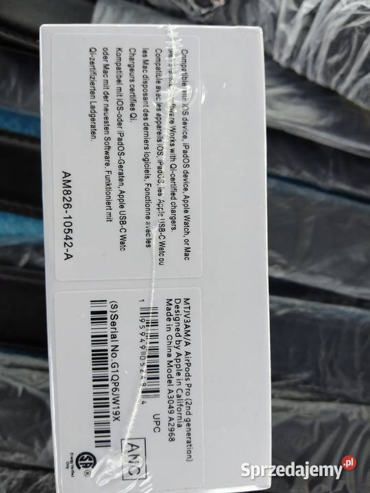 Słuchawki nauszne APPLE AirPods 2 ANC MHWL4ZMA Piaseczno