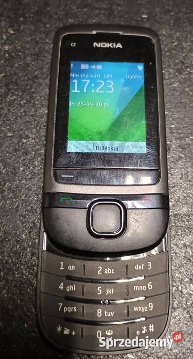 Telefon Nokia C 2 Telefony bezprzewodowe Wągrowiec