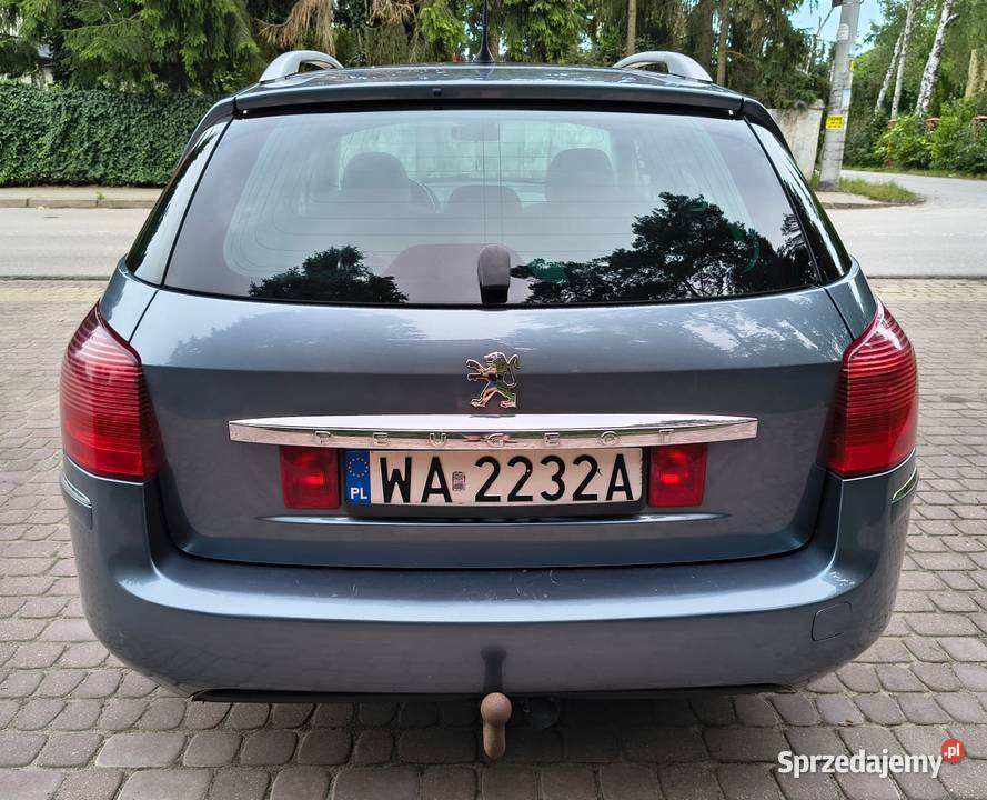 Peugeot 407 16 HDI Klimatronik Panorama Tempomat wielofunkcyjna kierownica Serock sprzedam