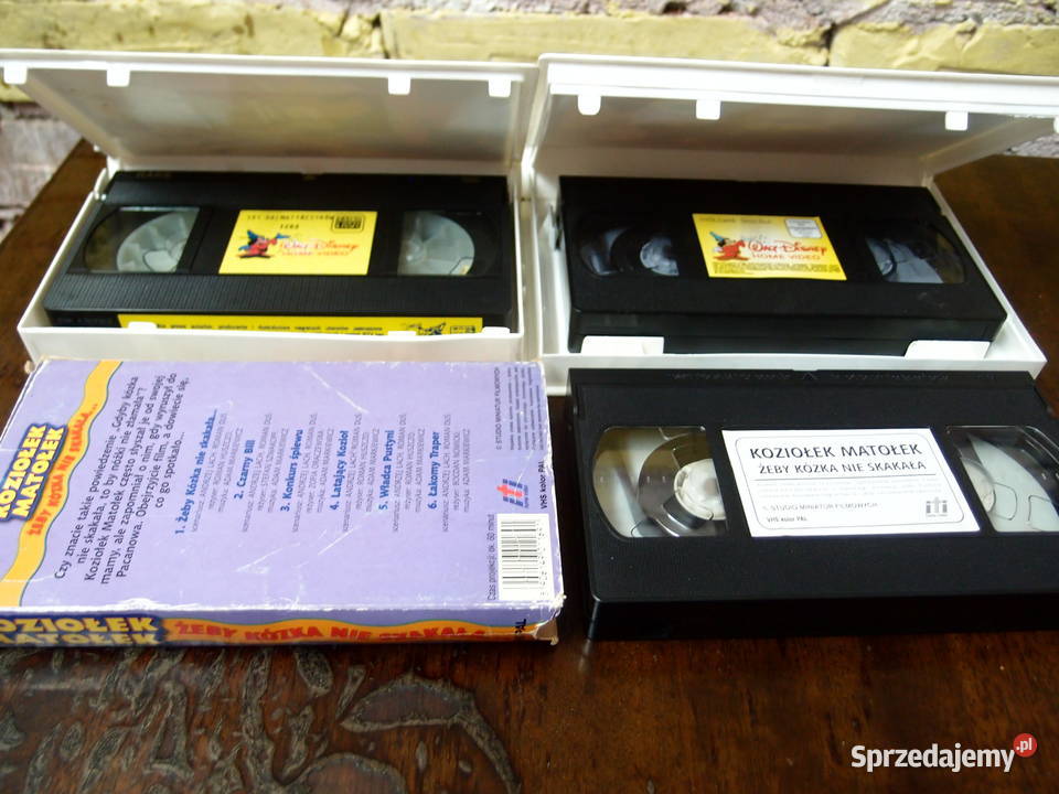 Bajki na kasetach video VHS Walta Disneya Łódź