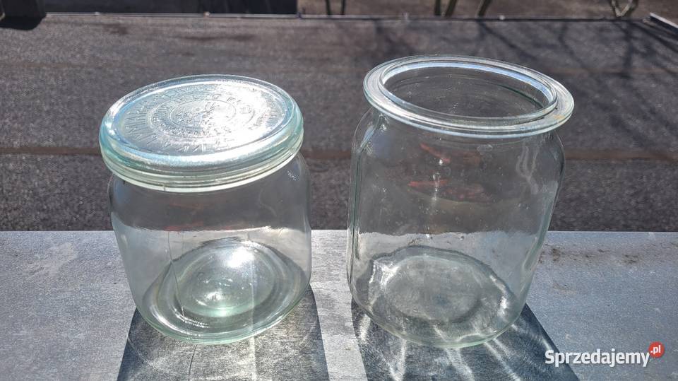 Słoiki na weki PRL