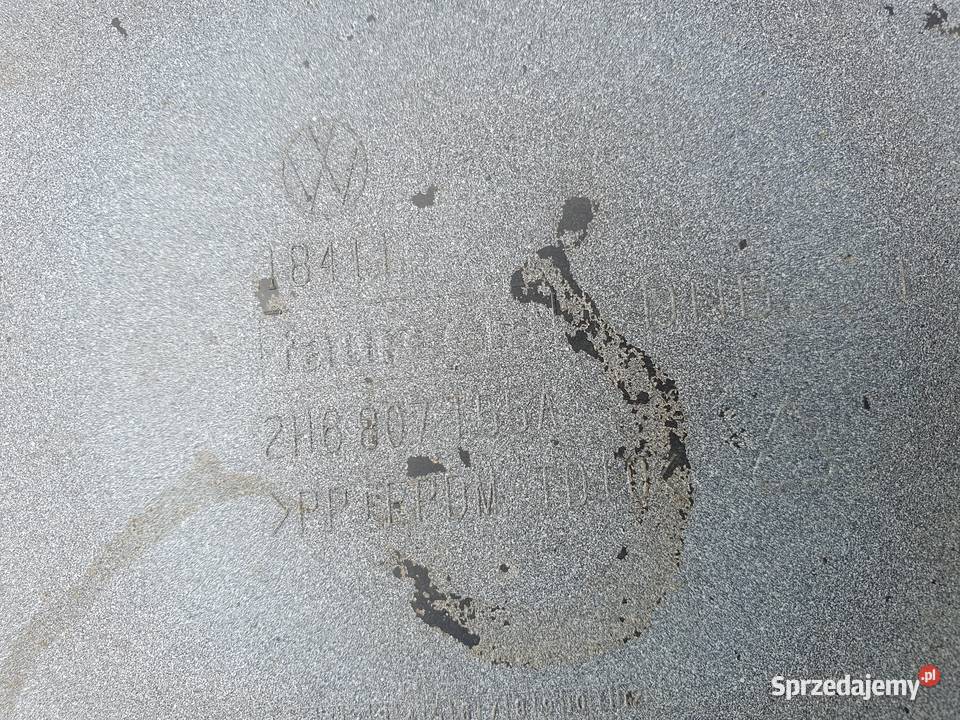 VW AMAROK LIFT ZAŚLEPKA HAKA ZDERZAKA PRZÓD Karoseria Międzychód