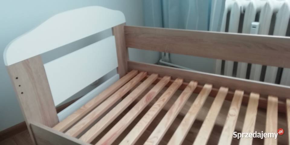 Łóżko dziecięce z szufladą 140 x 70 materac Siemianowice Śląskie