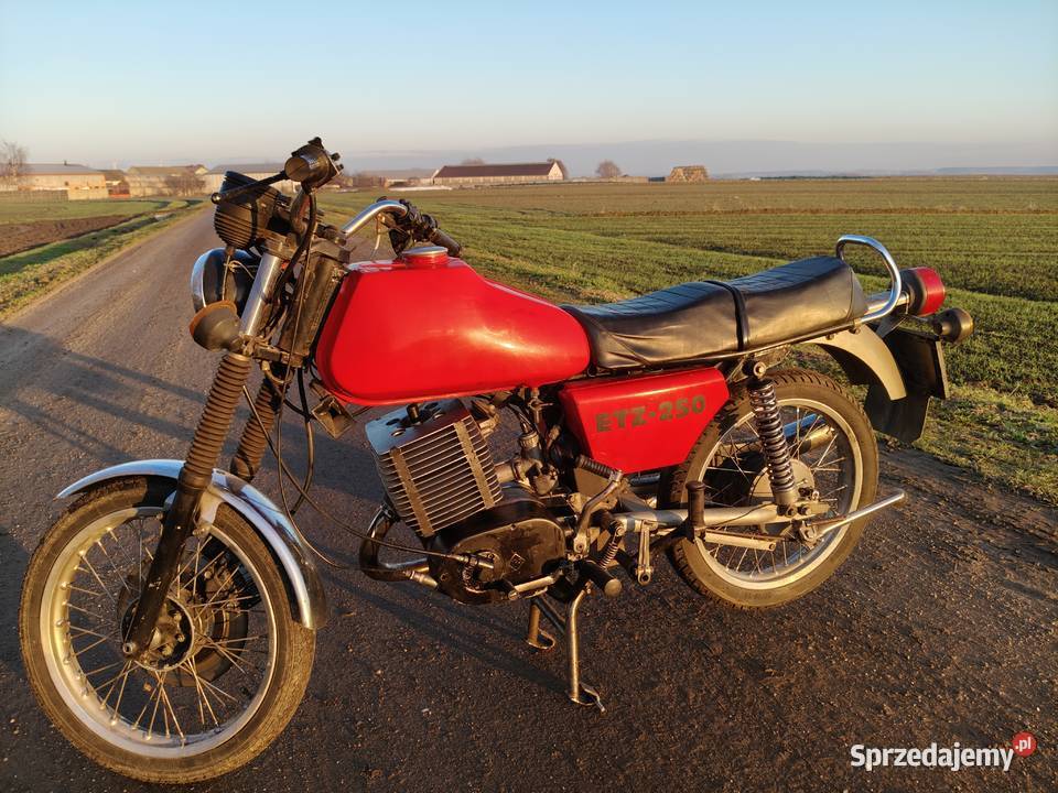 MZ ETZ 250 1988r dokumenty