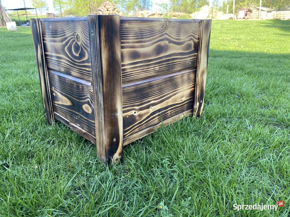 Doniczki ogrodowe opalane Donice Chodel