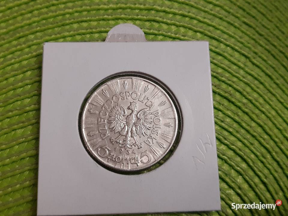 moneta srebrna polska z 1934r