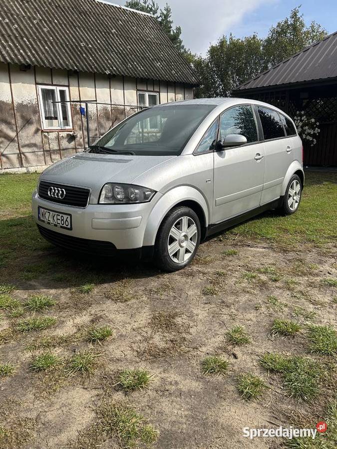 Piękne Audi a2 14 mpi 2005r klima alufelgi Borków