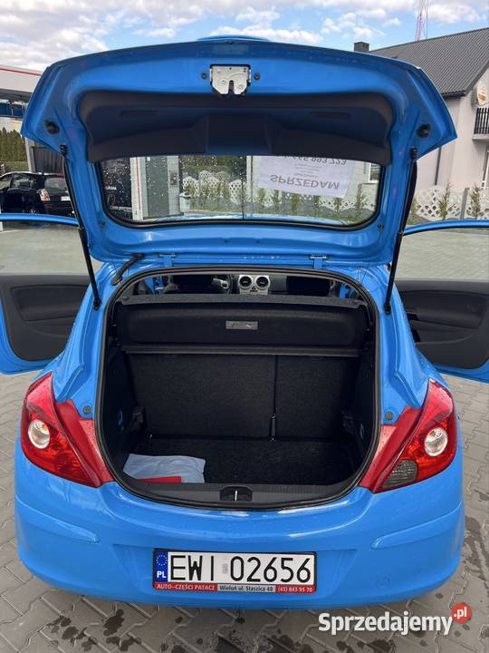 Opel Corsa D niebieski Częstochowa sprzedam