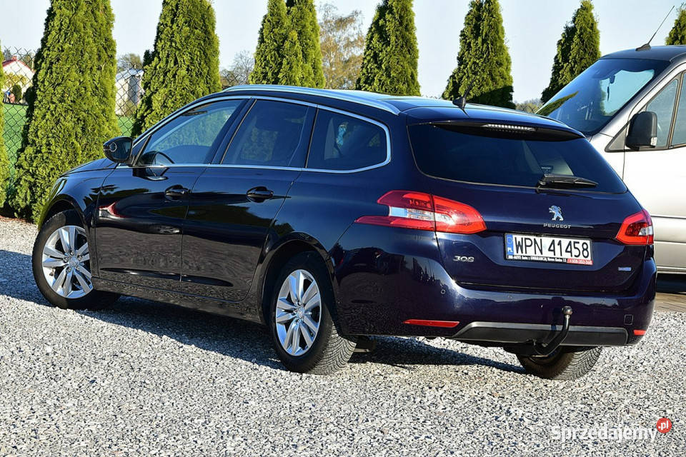 Peugeot 308 16Hdi 120 Led Navi Kamera Panorama światła do jazdy dziennej mazowieckie Nowe Kucice